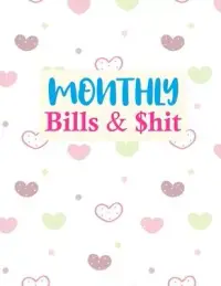在飛比找博客來優惠-Monthly Bills & $hit: Cute Fin
