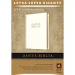 SANTA BIBLIA / HOLY BIBLE: NUEVA TRADUCCION VIVIENTE MARFIL SENTIPIEL LETRA SúPER GIGANTE / NEW LIVING TRANSLATION IVORY SENTIPI