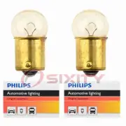 2 pc Philips Tail Light Bulbs for Audi 100 Series Fox 1973-1979 Electrical cy (for: Audi)