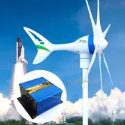 Apollo 650 W Watt 12 V AC Magnet PMA Wind Turbine Generator 6Blade + Controller