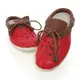 美國加州 PONIC&Co. CODY 防水輕量 洞洞半包式拖鞋 雨鞋 紅色 男女 休閒鞋 懶人鞋 真皮流蘇 環保膠鞋