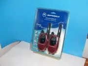 1 PAIR OF MOTOROLA TALKABOUT TWO WAY RADIO T5200 UNOPENED IN PACKAGE