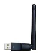 150Mbps 2.4G -RT8188 Card USB 2DBi WiFi Antenna LAN Adapter Dongle 1054