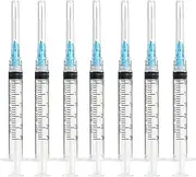 Arrebol 50Pack-3ml/cc Lab Consumables with Luer Lock 23G1inch Tool Individually Wrapped
