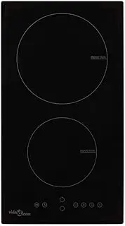 VRAXO Induction Hob with 2 Burners Touch Control Glass 3500 W -5.18KG,51737