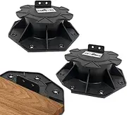 Joist Supports, Height Adjustable Wood Slab Supports, Bearing Pedestal Decking, Plate Bearings, Slab Shed Base System Flooring for Substructure
