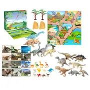 24Days Dinosaur Advent Calendar Christmas Countdown Calendar Colorful Dinosaur Toy