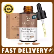 Self Tanning Drops – Ultra Dark Face Tanner & Bronzer Drops for a Natural Tan.