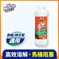 在飛比找PChome24h購物優惠-威猛先生 馬桶、排水管疏通劑960ml