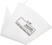 FUNNETOYU Reusable Piping Pastry Bag Set Icing Pouch for Cake Shop Shop Lightweight Design for Easy Use for Decorating Cakes Cookies Pastries