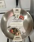 11" Stainless Steel skillet cookware pan for all stove tops including induction