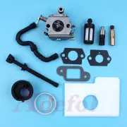 Carb Air Filter Intake Boot Oil Pump Kit fit STIHL MS180 MS170 018 017 180 170