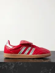 [adidas Originals] adidas Originals - Samba Lt Leather Sneakers - Red - UK 7.5 UK 7.5 Red