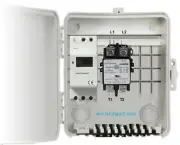 220VAC Digital Timer 7 Day 24 Hr 40A, Double Pole Time Switch, 50A, 30A, 240V 2P