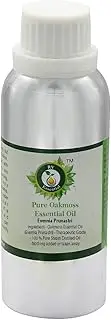 Oakmoss Essential Oil | Evernia Prunastri | 100% Pure Natural | Fine Quality | Undiluted | Steam Distilled | Therapeutic Grade | 1250ml | 42oz By R V Essential