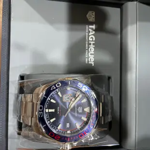 Tag Heuer 豪雅限量205顆不鏽鋼潛水錶盒單全石英錶