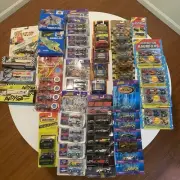Vintage Toy Cars - Johnny Lighting Matchbox Micro Action Magnifiers .com Racers