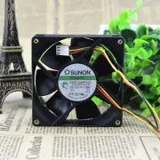 SUNON KDE1208PKV1 Cooler DC12V 1.6W 3Wire CPU Cooling Fan 3200RPM 80x80x20mm