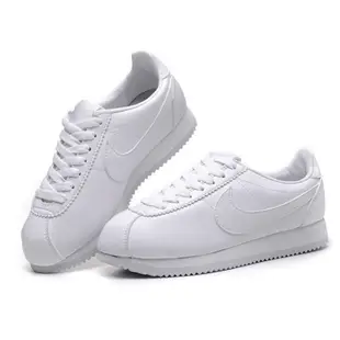 日本直飛🇯🇵 Nike Cortez Leather 全白 小白鞋 阿甘鞋 護士鞋 休閒 白搭 807471-102