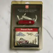 Wenger Serrated Highlander Genuine Swiss Army Knife & Travel Pack First Aid Kit