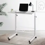 Artiss Laptop Desk Table Portable Mobile Computer Stand Adjustable Bedside Desk