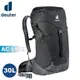 【Deuter 德國 AC LITE 30L 網架直立式透氣背包《黑》】3421021/輕量後背包/登山包/戶外旅遊