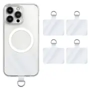 cobee Universal Phone Tether Tabs, 4 Pcs 2.28" x 1.5" D-Buckle Phone Lanyard ...