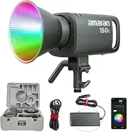 Aputure Amaran 150c 150W RGBWW Point-Source LED COB Light Grey