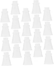 HOLIDYOYO 20pcs Fire Extinguisher Accessories Fire Spray Nozzle Auto Fire Extinguisher Nozzles Nozzle Replacement Extinguisher Tops Part Wide Mouth Fire Extinguisher Nozzles Plastic White
