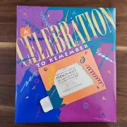 Vintage Hallmark 1990s A Celebration to Remember Photo Album NEW Create Your Own