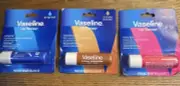 Vaseline Lip Therapy 0.16 Oz, Lot of 3