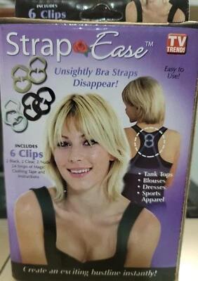 Bra Strap Clips Bra Straps Disappear Cleavage Control Create A Bustline 6 pk