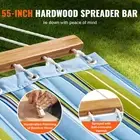 Double Quilted Hammock 12 FT Heavy Duty Two Person with Pillow and Spreaders