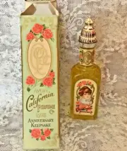 Vintage Original Avon California Perfume 1976 Anniversary Keepsake Cologne