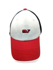 Vineyard Vines Red White Blue Hat Cap Snapback Mesh OSFM NWT
