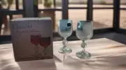 New Claudia Cristal Collection Bohemia VTG Cordial Set Of 4