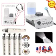 VRN Dental Portable Ultrasonic Piezo Scaler / LED Detachable Handpiece / Tips US