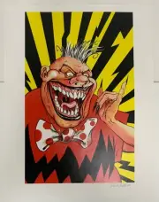 Frank Forte Signed 8.5x11 Inch Print Billy Boy Asylum Press