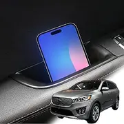 Rogierra for Kia Sorento 2016-2020 Front Door Storage Box Door Side Organizer Tray Door Pocket Insert Tray Door Armrest Organizer Container Inner Door Handle Tray for Kia Sorento Accessories (2-Pack)