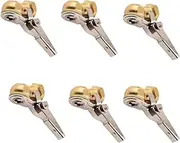 6X Hose Barb Chuck Tire Tyre Inflator Valve Fitting