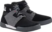 Alpinestars Primer Motorcycle Shoes, black-grey, Size 45 for Men Black Grey