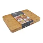 Joseph Joseph Bamboo Cutting Board Cut Carve Carving Chopping Grip Non-Slip