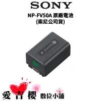 在飛比找蝦皮商城優惠-【SONY 索尼】NP-FV50A 原廠電池 原廠盒裝 (索