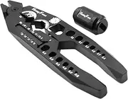 Hobby Fans Metal Shock Absorber Pliers Rod Ball Clamp & Ball Joint Wrench Multi-Function RC Tool Combo Set for 1/8 1/10 RC Car