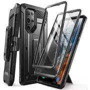 For Samsung Galaxy S22 Ultra Case 2022 Supcase Ub Pro Full-body Dual Layer Rugged Belt-clip Case with Built-in Screen Protector