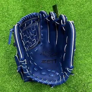 【一軍棒球專賣店】ZETT日本進口兒童少年工字手套10.5"藍BJGB-70120(5610)