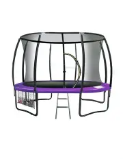 Kahuna 16ft Trampoline Safety Net Spring Pad Cover Mat Shoe BagPurple