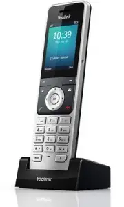 Yealink W56H IP DECT Wireless Cordless Phone Handset+Cradle Use with W60P W70B