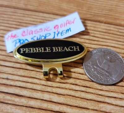 Pebble Beach Golf Links Cap Clip (for Ball Markers) SHIPS FREE w/Buy It Now NEW