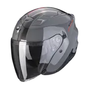 EXO-230 SR Cement Grey-Red Jet Helmet